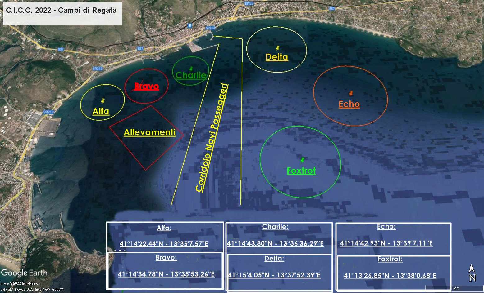 Campo di Regata CICO Formia 2022