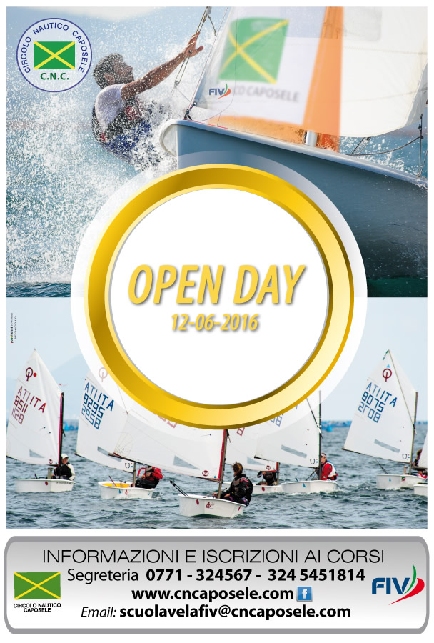 Locandina open day