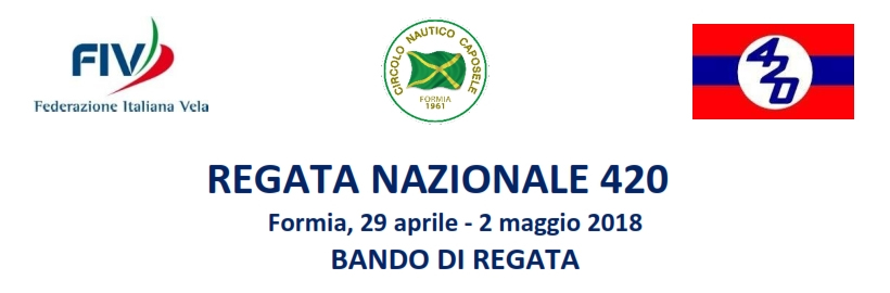 REGATA NAZIONALE 420 2018